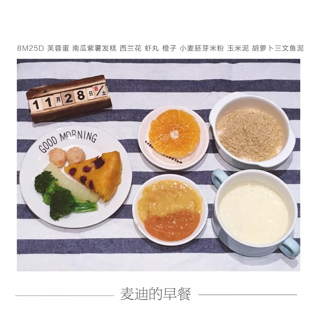 八个月的宝宝辅食安排，一天吃几次辅食？如何合理搭配营养？